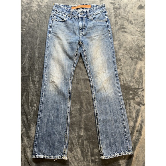 Rock & Roll Denim Denim - Rock & Roll Denim Jeans Women's 18R BB Gun Regular Fit Boot Cut Western Distress